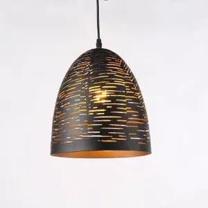 Traditional Moroccan Custom made Hanging Lights Modern Iron Etch Shade Pendant Lamp Moroccan Lamps