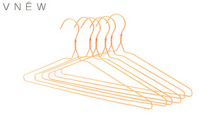 Perchas de Alambre para Lavandería, Ajustables, Color Naranja, para Ropa - Product Image 3