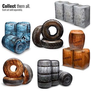 Équipement <span class=keywords><strong>de</strong></span> terrain <span class=keywords><strong>de</strong></span> paintball Laser Tag Bunker gonflable personnalisé en forme <span class=keywords><strong>de</strong></span> pile <span class=keywords><strong>de</strong></span> pneus pour le <span class=keywords><strong>jeu</strong></span> <span class=keywords><strong>de</strong></span> paintball CS - Product Image 5