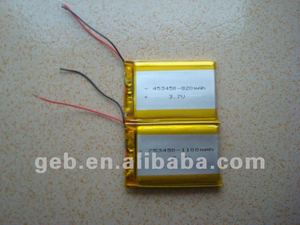 Lityum polimer lipo pil şarjlı geb453450 <span class=keywords><strong>3</strong></span>.7V 820 mah - Product Image 1