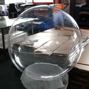 直径50mm 80mm 100mm 200mm 300mm 食品展示用小型透明アクリルプラスチック中空半球 - Product Image 6