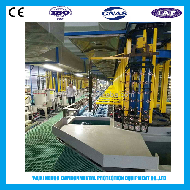 Автоматический вращающийся тип никель-хром производство гальванических линий оборудование