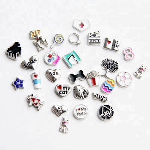 Accesorios de Aleación Mixta Personalizados al por Mayor, Dijes Flotantes Pequeños y Lindos, Dijes para Medallones Flotantes, Adecuados para Colgantes de Caja de Fotos - Product Image 4