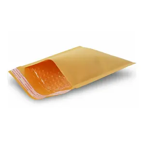 Manufacturer Custom Yellow Kraft Bubble Rigid Manila Envelopes