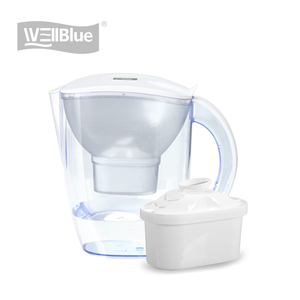 Hot Selling BPA Free 3.5L Alkaline Water Pitcher Portable Activated Carbon <strong>Kettle</strong> 1 <strong>Filter</strong> Shell Manual Power Source for - Product Image 2