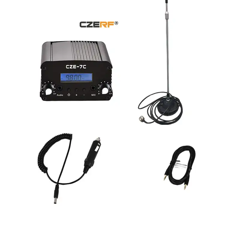 CZE-7C 7 w Trasmettitore FM senza fili mini Radio sistema Pubblico di indirizzo per conferenze/aula/supermercato