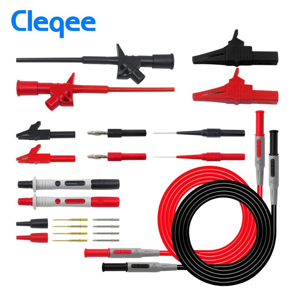 Cleqee/1 P1600C  Electronic Specialties Automotive Test hook Probe Kit Multimeter test probe leads