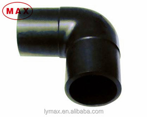 Cuộc sống lâu dài DN20-400mm 90 độ khuỷu tay HDPE đúc phù hợp-chống ăn mòn độ dẻo dai cao ống hướng thay đổi - Product Image 1