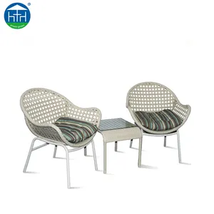 Küçük bahçe veranda Salon bahçe kanepe seti mobilya satılık Bistro sandalye seti