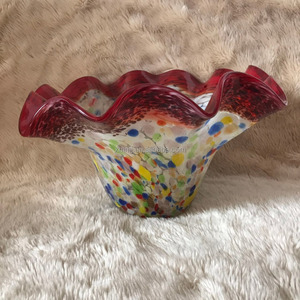 Tazón, venta al por mayor, Artware decorativo, fábrica de vidrio soplado a mano en China, hecho a mano, Europa, arte personalizado, escultura de vidrio - Product Image 2