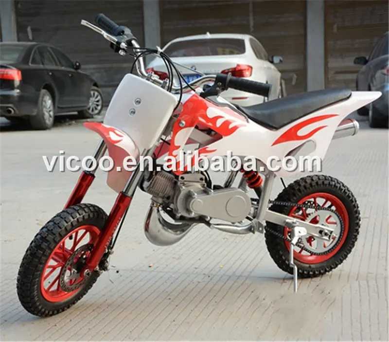 50cc 2 stroke kick start kids petrol dirt bike