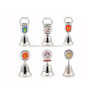 Best Price Small Dinner Bells Wholesale Decoration Bottle Opener Table Bells Souvenir Dice Spinner Bell