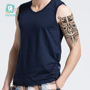 สติ๊กเกอร์รอยสักปลอมขนาดใหญ่สำหรับทุกเพศ,สติ๊กเกอร์ชั่วคราวกันน้ำ<span class=keywords><strong>ลาย</strong></span><span class=keywords><strong>เสือ</strong></span>นกฮูก - Product Image 4