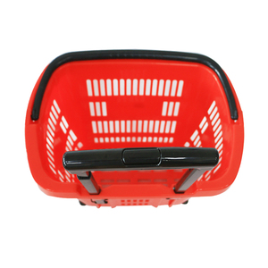 Cestas plásticas de la carretilla del supermercado con las ruedas para el uso del centro comercial - Product Image 4