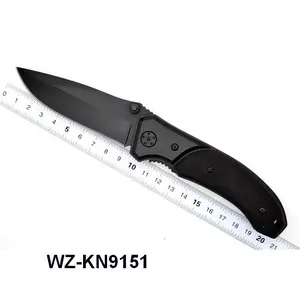 good quality stainless steel material type outdoor utility folding pocket knife for hunting