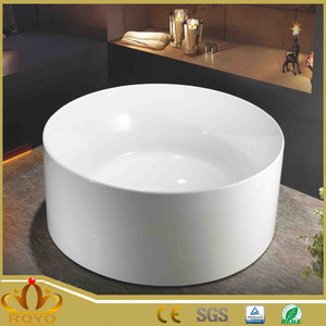Acrylique pas cher ronde <span class=keywords><strong>baignoire</strong></span> dimensions <span class=keywords><strong>pose</strong></span> libre pour le trempage - Product Image 1