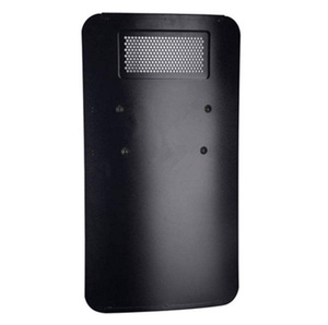 Panneau de <span class=keywords><strong>protection</strong></span> de sécurité bouclier tactique balistique en acier noir - Product Image 1