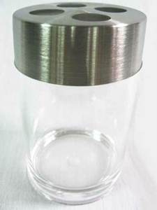 ชุดแปรงห้องน้ำกระบอกอะคริลิกและฝักบัวอาบน้ำ - Product Image 4