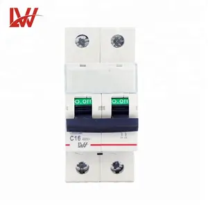 DX-63 Type LW Miniature Circuit Breaker MCB LWDX3 2P