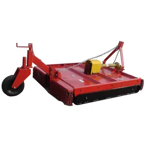 Matched tractor 3 point grass slasher rotary cutter mower