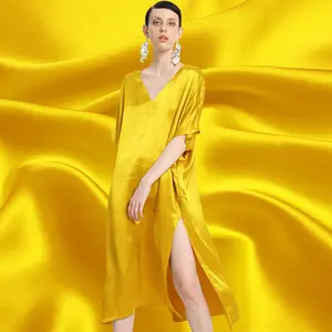 Nhà Máy Trực Tiếp Kaftan Lụa Satin Spandex Ribbon Charmeuse Vải Với Giá Tuyệt Vời Bởi Xinhe Dệt May