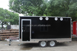 Personnalisés Véhicule Tralier Restauration Remorque Utilisé Mobile Alimentaire Camions <span class=keywords><strong>Foodtruck</strong></span> YS-FB450D - Product Image 5