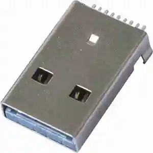 high speed 9 pin Usb 3.0 A Type Connector for cable