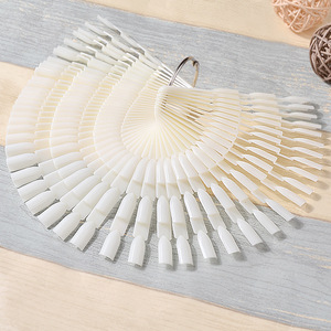 Usine Vente 150 Embouts En Forme De Ventilateur En Métal Bague <span class=keywords><strong>Nuancier</strong></span> De Vernis À Ongles Pour Le Vernis À Ongles Affichage - Product Image 3