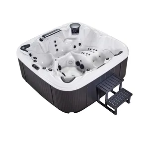 Jacuzzi <span class=keywords><strong>de</strong></span> Hidromasaje JOYSPA 2023 <span class=keywords><strong>de</strong></span> Alta Calidad, Modelo <span class=keywords><strong>Balboa</strong></span> para 6 Personas, Acrílico, Independiente, Moderno, para Exteriores, con Control por Computadora - Product Image 1