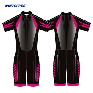 high quality sublimation printing children inline skating skin suit