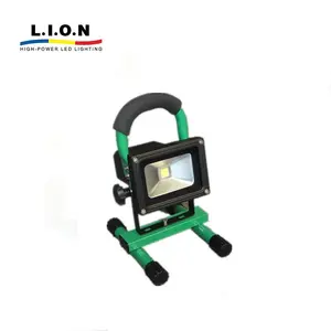 20W RGB outdoor portable rechargeable led flood light with remote control