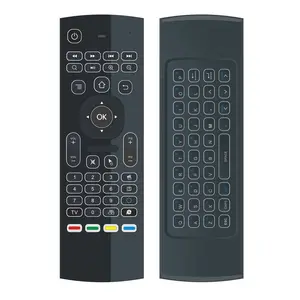 MX3-L Wireless Keyboard Backlight 2.4G Wireless Remote Control Top Keyboard For Set Top Box