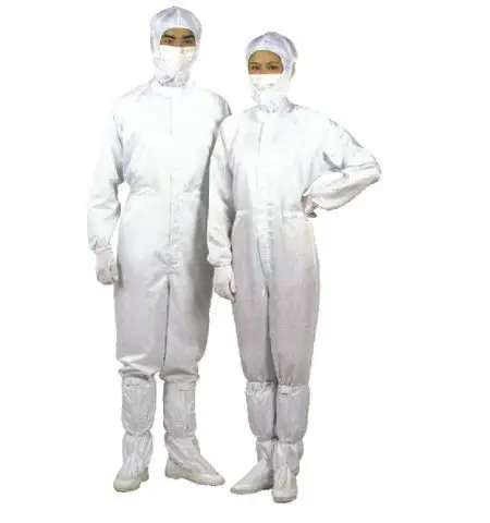 High quality available white ESD smock gown workwear uniform