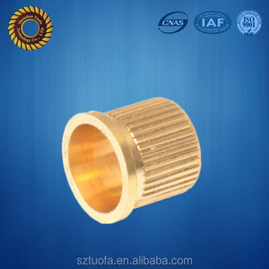 Cnc-bearbeitung <span class=keywords><strong>pr</strong></span>äzisionsdrehteile mechanische bronzebuchsen - Product Image 3