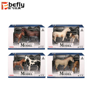 FAI DA TE mini <span class=keywords><strong>Ranch</strong></span> modello animale del regalo del <span class=keywords><strong>giocattolo</strong></span> di plastica cavallo per i bambini di raccolta - Product Image 3
