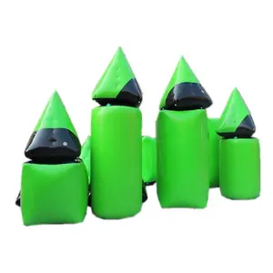 ราคาถูก Inflatable paintball Air BUNKER/Inflatable paintball ฝ่าอุปสรรค/เลเซอร์: บังเกอร์อุปกรณ์สำหรับเกมยิง