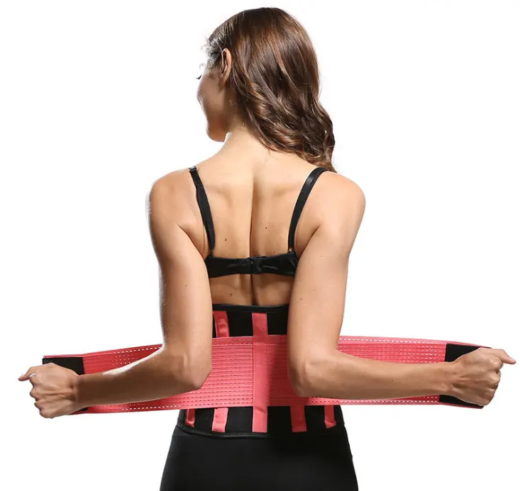 Xtreme фитнес пояс силы, фатиновое платье, розового и изготовленным на заказ логосом потеря веса Xtreme талии формирователь питания для похудения Body Shaper пояс для поддержки талии