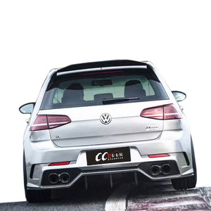 Kit Carrozzeria Stile ASP&EC a Perfetta Aderenza per Volkswagen <span class=keywords><strong>Golf</strong></span> <span class=keywords><strong>7</strong></span> GTI con <span class=keywords><strong>Paraurti</strong></span> Anteriore, <span class=keywords><strong>Paraurti</strong></span> Posteriore, Minigonne Laterali, Cofano e Spoiler in Fibra di Carbonio - Product Image 5
