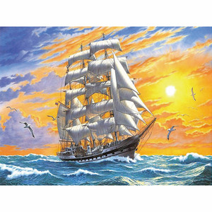 Homfun — toile de diamant 5D, broderie strass, points de croix, à perceuses complètes, pour bricolage, <span class=keywords><strong>peinture</strong></span> avec chiffres - Product Image 5