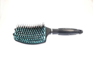 <span class=keywords><strong>Brosse</strong></span> à cheveux incurvée à évent la plus vendue et personnalisable avec plaque métallique <span class=keywords><strong>en</strong></span> nylon et poils <span class=keywords><strong>de</strong></span> <span class=keywords><strong>sanglier</strong></span> mélangés pour salon - Product Image 3