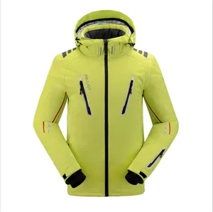 Top Qualität Mens lightweight Winter Outdoor Ski Schnee Tragen aktive bunte Wasserdichte Ski Jacke