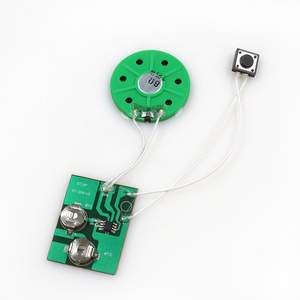 Slide switch recordable sound module for greeting cards