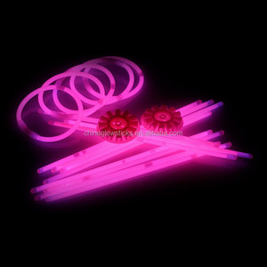 Resplandor en el oscuro brillante de 8 pulgadas brazalete pulsera 100 piezas por tubos peluqueria palos de luz - Product Image 3