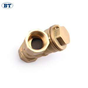 Geschmiedeter Messingkörper PN16 Beständig DN15-DN100 Messing-Y-Sieb für Rohrleitungsfiltration Sieb - Product Image 5