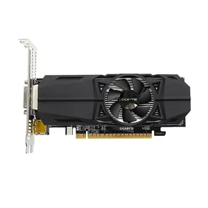 GIGABYTE באיכות גבוהה NVIDIA GTX1050 OC נמוך פרופיל 2G GDDR5 גרפיקה כרטיס