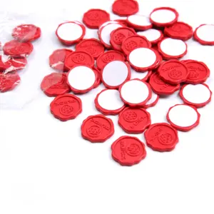 Self Adhesive Wax Seal Ali-baba Top Supplier Beautiful Self Adhesive Wax Seals With Custom Logo