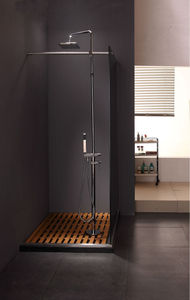 <span class=keywords><strong>Mampara</strong></span> de Ducha sin Marco Iflo Ravana de <span class=keywords><strong>Media</strong></span> Altura para Hoteles - Modelo Walk-in (KD8006) - Product Image 3
