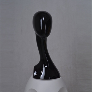 Hombre <span class=keywords><strong>sin</strong></span> rasgos recogido cabeza de maniquí de cabeza de huevo <span class=keywords><strong>sin</strong></span> rostro negro cuello en venta - Product Image 5