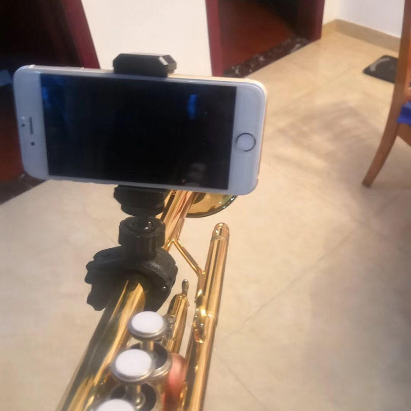 Хит продаж 2021, универсальный напольный штатив с музыкальной подставкой и держателем для телефона