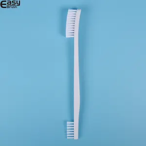 Medical instrument double ended channel cleaning brush